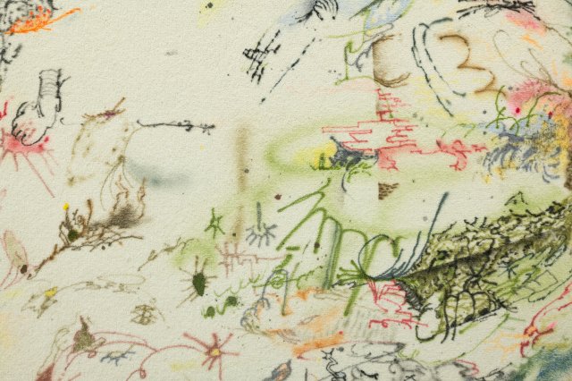 In the corner of my eye