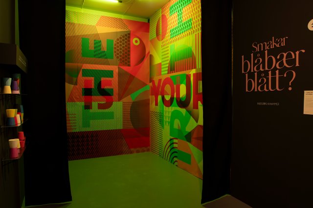 Smaker blåbær blått?