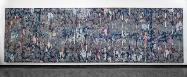 FIRST FLUSH (Homage Günther Förg + Barnett Newman + Agnes Martin + Sol Lewitte + Sean Scully + Helen Frankenthaler (Yves Klein + Hilma af Klint)