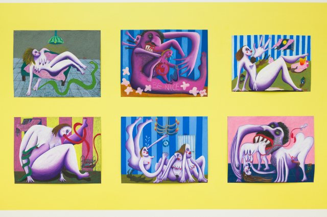 Love Letter Series (Tiny Tears; Flying Monkeys; Lion's Den; It feels ages ago already; The Ostrich; just a piece of meat; I'm tired of picking up your slack; Gregarious nature; wolves in sheep's skin; I've got to find her; Mother've love after Saturn's feast of babies; El diablo en el ojo