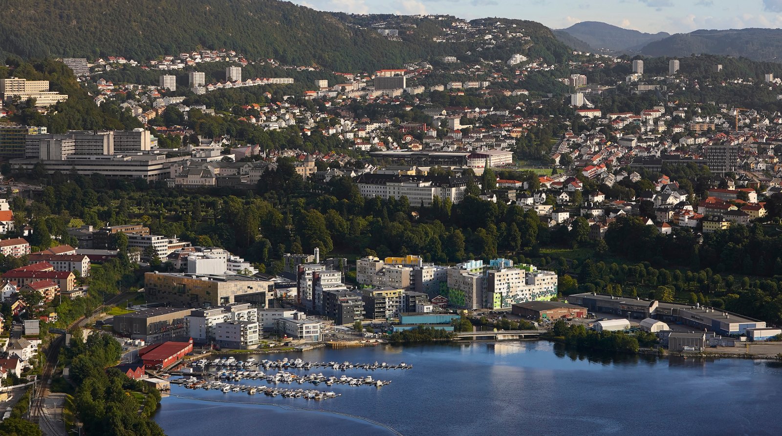 Oversiktsbilde over Møllendal