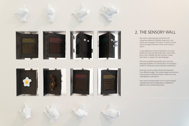 Sensory explorations for language acquisition