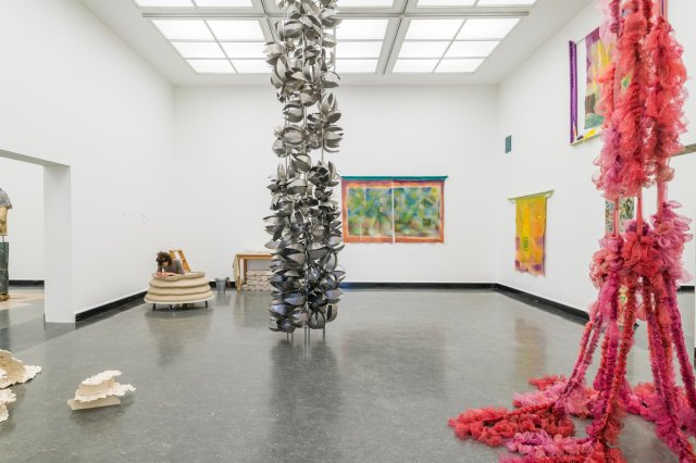 Installasjonsbilde fra Masterutstillingen i kunst